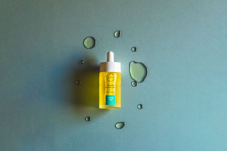 Hydrated Skin - yellow and white plastic bottle