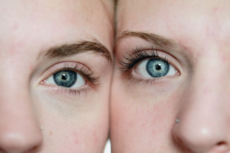 Healthy Skin - photo of woman's face reflection