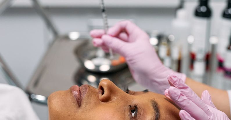 Cosmetic Surgery - Woman Lying on the Bed about to Undergo a Cosmetic Procedure